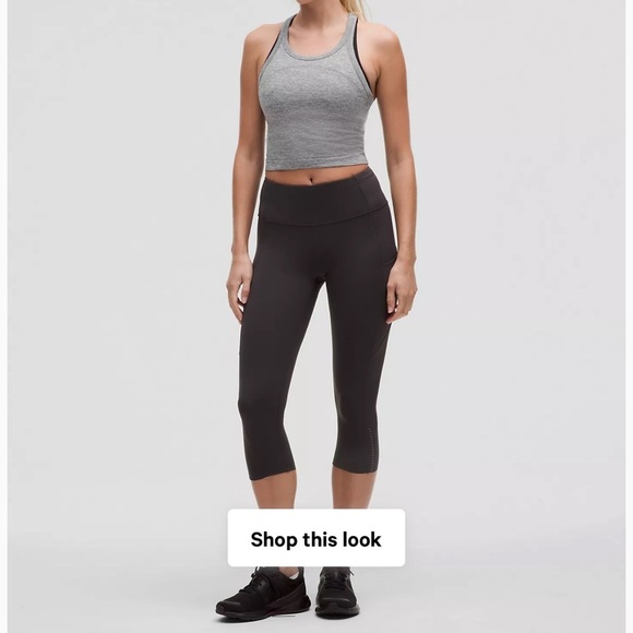 Lululemon Gray Sleeveless Tank Top sz 8 - Picture 2 of 10